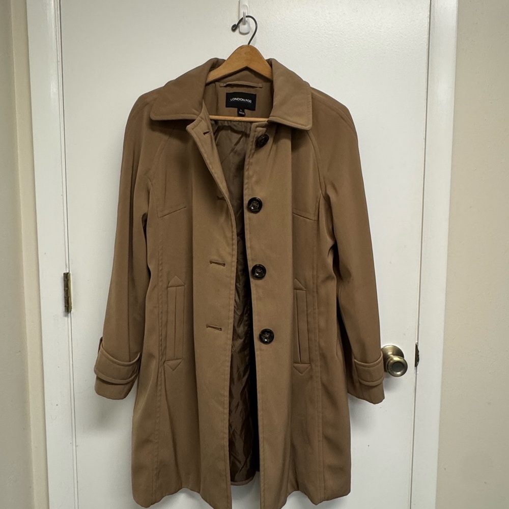 London Fog Classic Camel Coat